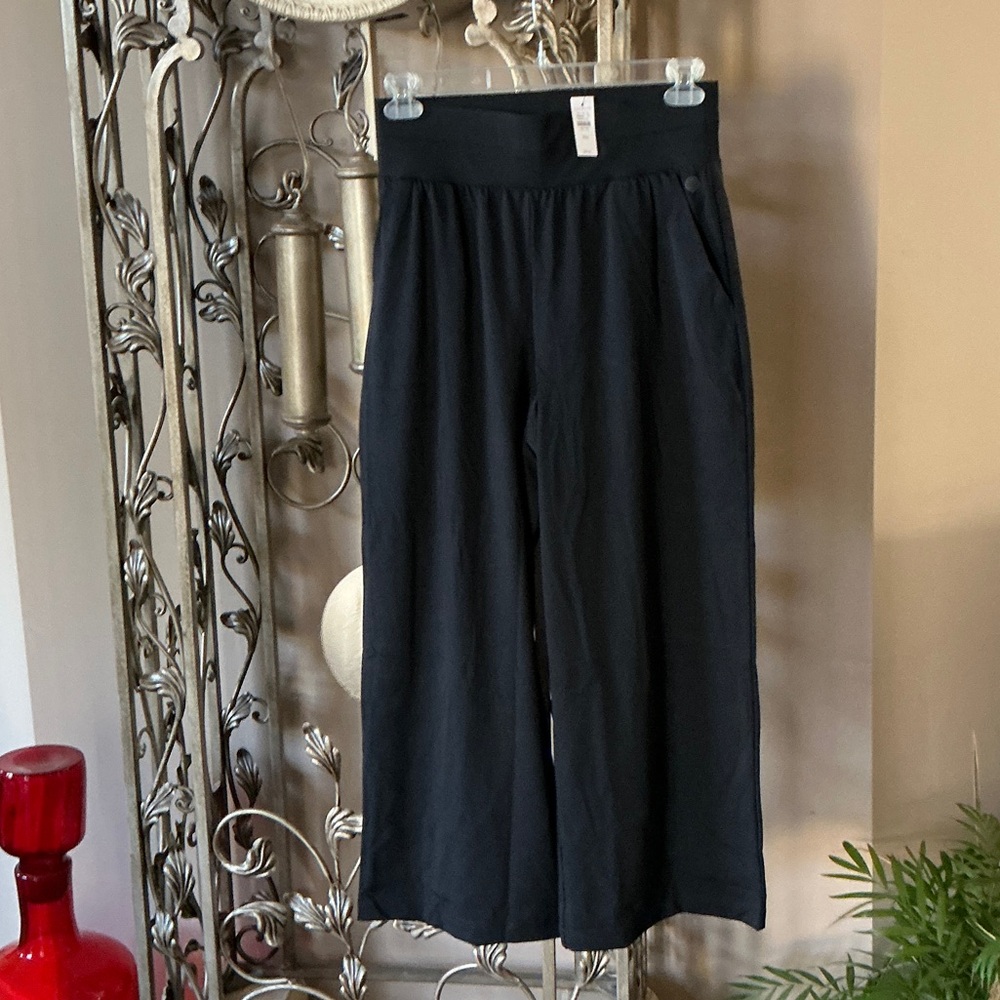 Talbots Black Wide Leg Pants